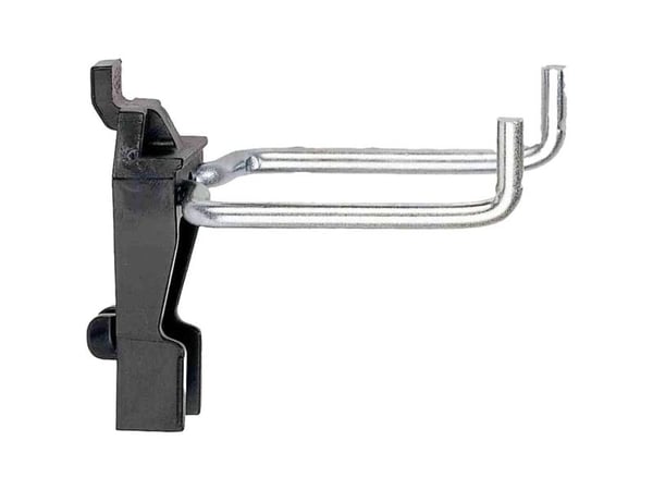 raaco 110792, Krokverktøyholder, Polyoksymetylen (POM), Stål, Sort, 50 mm, 79 mm, 61 mm