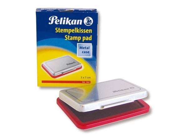 Pelikan 331181, Rød, Sølv, Metall, 70 mm, 50 mm
