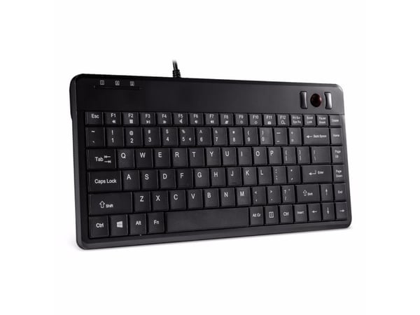 Perixx trackball-näppäimistö Periboard 505H Plus, USB, musta - PERIBOARD-505H Plus - PERIBOARD-505H Plus