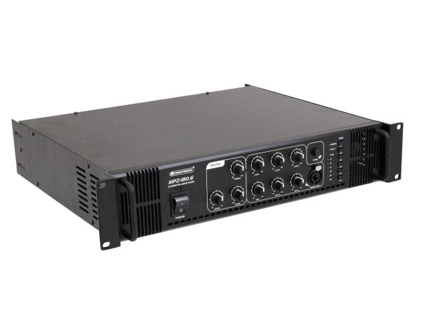Omnitronic 80709721, 180 W, A/B, 0,5%, 85 dB, 80 - 16000 Hz, Klemmer