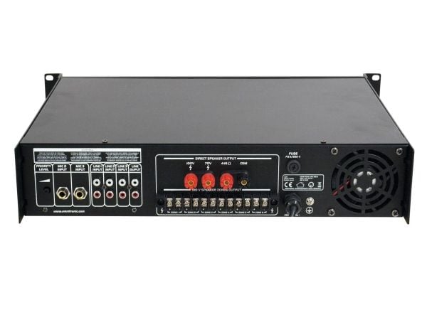 Omnitronic 80709721, 180 W, A/B, 0,5%, 85 dB, 80 - 16000 Hz, Klemmer