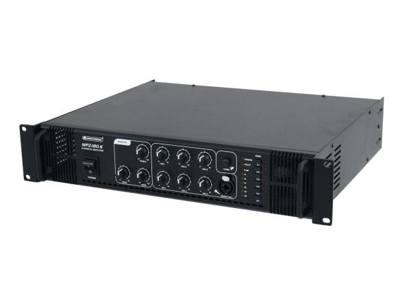 Omnitronic 80709721, 180 W, A/B, 0,5%, 85 dB, 80 - 16000 Hz, Klemmer