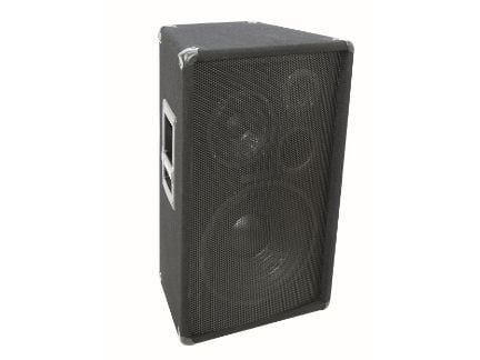 Omnitronic TMX-1230, 3-veis, 1.0 kanaler, Koblet med ledninger (ikke trådløs), 400 W, 40 - 18000 Hz, Sort