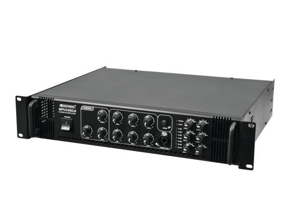 Omnitronic 80709786, 250 W, A/B, 0,5%, 85 dB, 80 - 16000 Hz, Klemmer