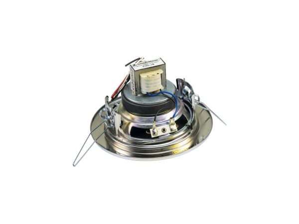 Omnitronic 80710208 2-tie kaiutin hopea johdotettu 6 W (80710208)
