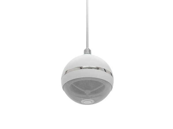 Omnitronic 80710429, 2-veis, Koblet med ledninger (ikke trådløs), 10 W, 100 - 20000 Hz, Hvit