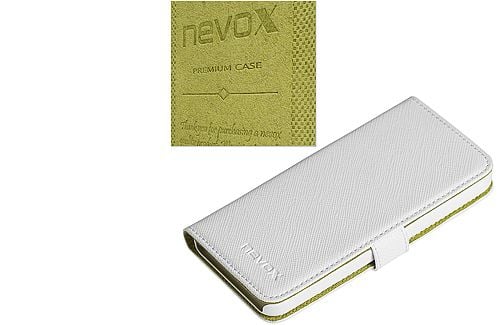 nevox 1174, Folio, Apple, iPhone 5c, Grønn, Hvit