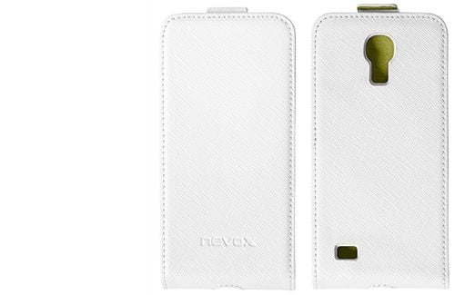 nevox 1158, Flip case, Samsung, Galaxy S4 mini, Grønn, Hvit