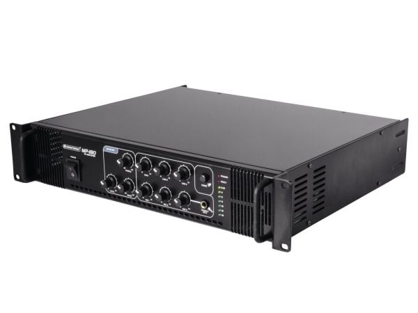 Omnitronic 80709630, 180 W, A/B, 0,5%, 85 dB, 80 - 14000 Hz, Klemmer
