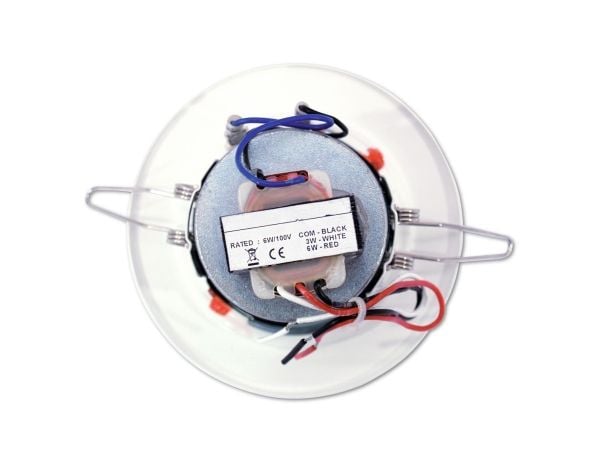 Omnitronic 80710202 2-tie-kaiutin Valkoinen johdotettu 6 W (80710202)