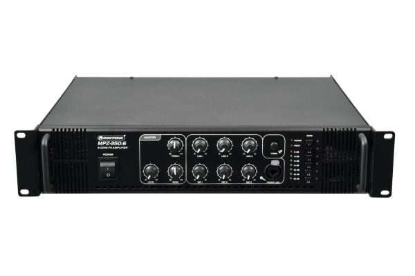 Omnitronic 80709741 Ljudförstärkare Effekt/Fas Svart (80709741)