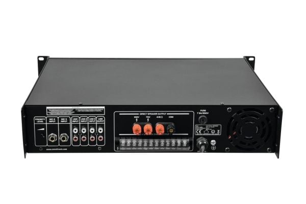 Omnitronic 80709741, 350 W, A/B, 0,5%, 85 dB, 80 - 16000 Hz, Klemmer