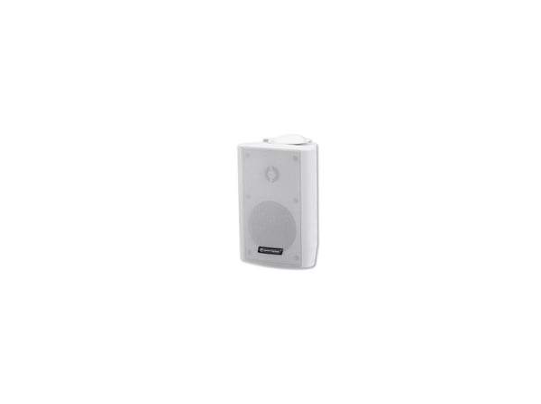 Omnitronic 80710511, 2-veis, Koblet med ledninger (ikke trådløs), 20 W, 100 - 20000 Hz, Hvit