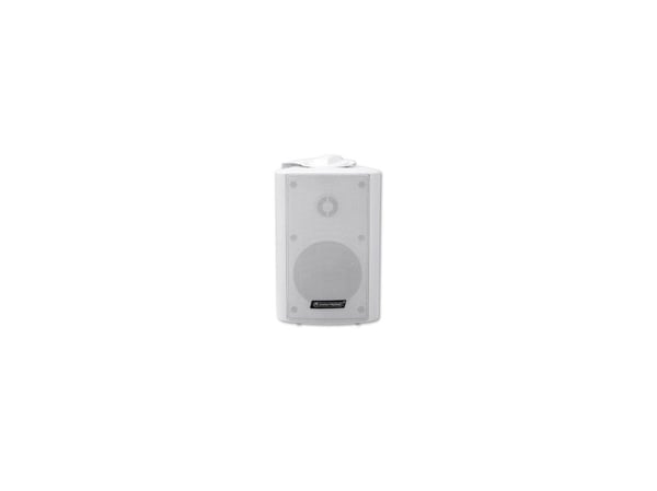 Omnitronic 80710511, 2-veis, Koblet med ledninger (ikke trådløs), 20 W, 100 - 20000 Hz, Hvit