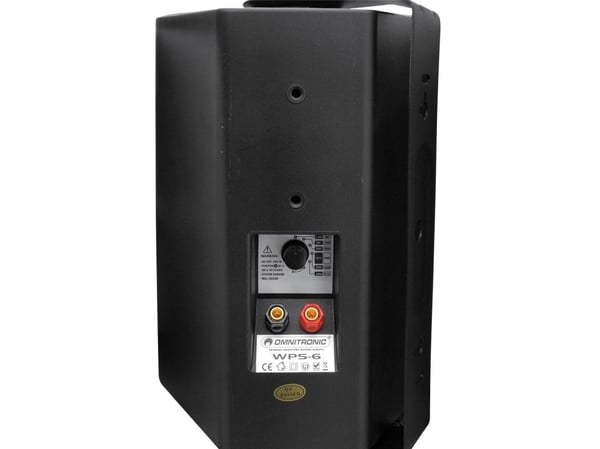 Omnitronic 80710532 2-tie-kaiutin musta johdotettu 40 W (80710532)