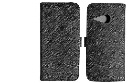 nevox 1246, Folio-kotelo, HTC, One mini 2, Musta, Harmaa