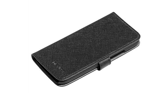 nevox 1246, Folio-kotelo, HTC, One mini 2, Musta, Harmaa