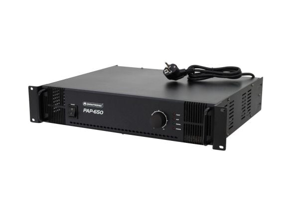 Omnitronic 80709820 lydforsterker effekt/fase svart (80709820)