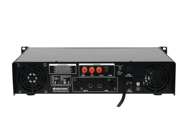 Omnitronic 80709820 lydforsterker effekt/fase svart (80709820)