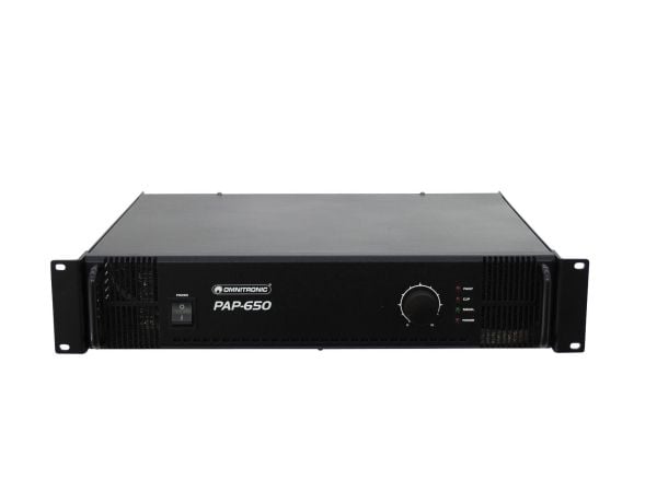 Omnitronic 80709820 lydforsterker effekt/fase svart (80709820)