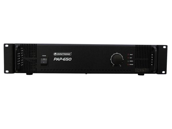 Omnitronic 80709820 lydforsterker effekt/fase svart (80709820)
