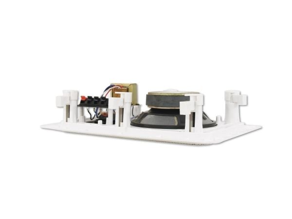 Omnitronic 80710330, 2-veis, 2.0 kanaler, Koblet med ledninger (ikke trådløs), 5 W, 100 - 15000 Hz, Hvit