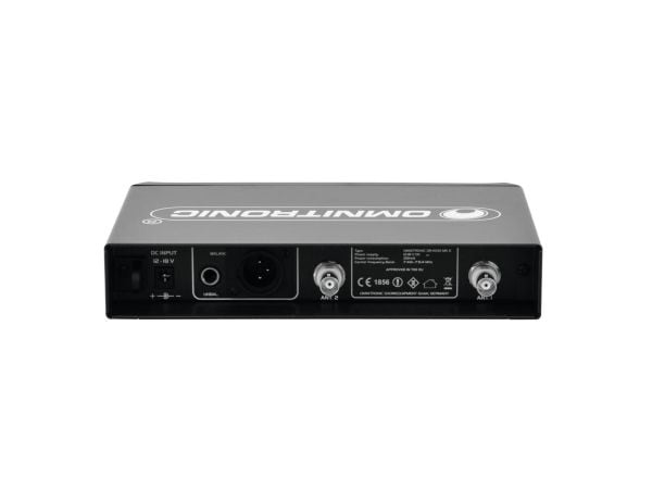 Omnitronic 13061092, Desktop, Ultra High Frequency (UHF), Avtagbar, 740 - 764 MHz, 40 - 18000 Hz, 1 kanaler