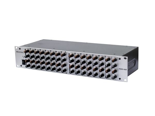 Omnitronic MZD-88, 8 kanaler, 10 W, Sølv