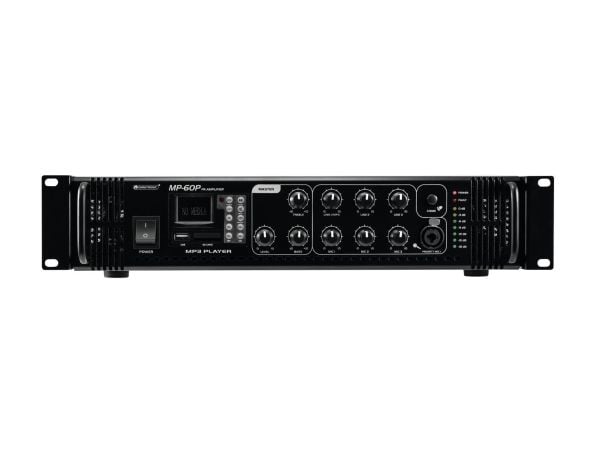 Omnitronic 80709611, 60 W, A/B, 0,5%, 85 dB, 80 - 14000 Hz, Klemmer