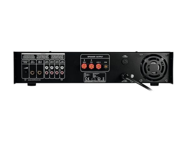 Omnitronic 80709611, 60 W, A/B, 0,5%, 85 dB, 80 - 14000 Hz, Klemmer