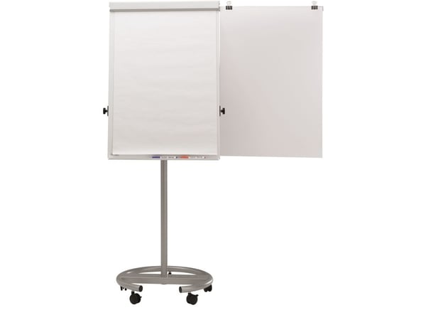 MAUL MAULoffice, Frittstående, 700 x 1000 mm, Portrett, Stål, Stål, Sølv