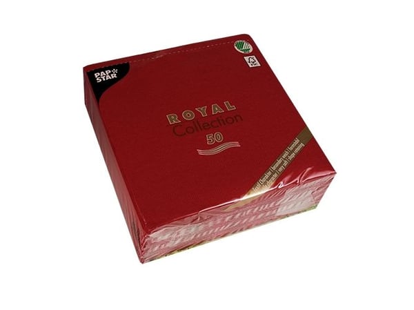 Papstar 11608, Bordeaux, Tørkepapir, Monokromatisk, 54 g/m², 400 mm, 400 mm