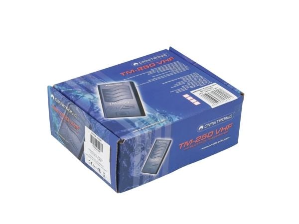 Omnitronic 13075006, Kroppspakkesender, Very High Frequency (VHF), 8,5 mW, Plast, 0,5%, TM-250