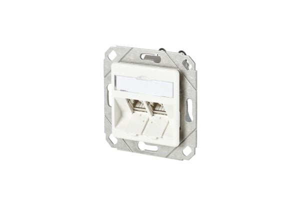 METZ CONNECT 130B11D21102-E, RJ-45, 6a, Valkoinen, 1 kpl