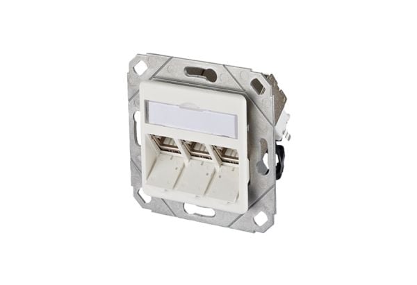METZ CONNECT 130B12D31102-E, 6a, Valkoinen, 1 kpl