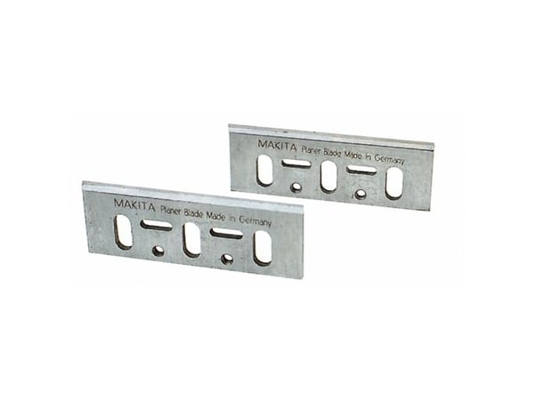 Makita - Blade set - 2 delar - längd: 82 mm - bredd: 29 mm - för Makita 1100, DKP180, DKP181, KP0800, KP0810