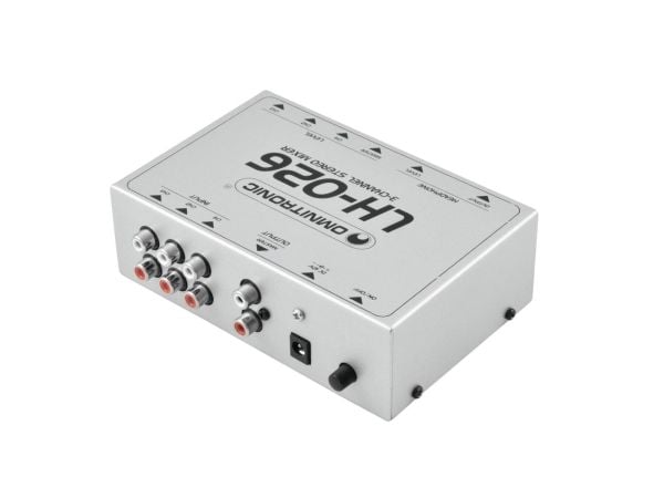 Omnitronic 10355026, 3 kanaler, Hvit
