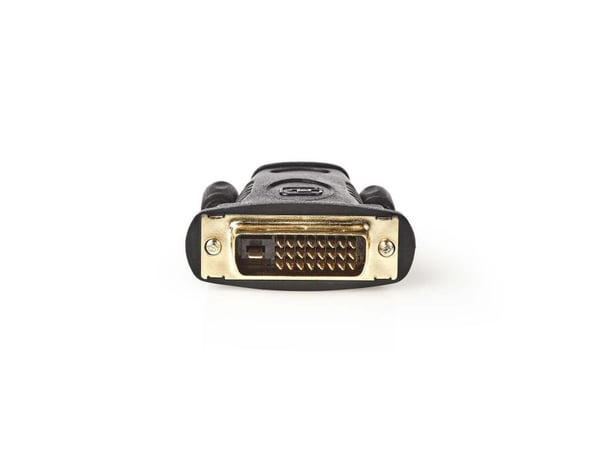 Nedis - HDMI-adapter - HDMI hunn til DVI-D hann - svart