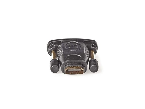Nedis - HDMI-adapter - HDMI hunn til DVI-D hann - svart