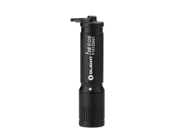 Olight i3E, Lommelykt, Sort, Aluminium, Rotasjon, 1,5 m, IPX8
