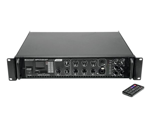 Omnitronic 80709783 Ljudförstärkare Effekt/Fas Svart (80709783)