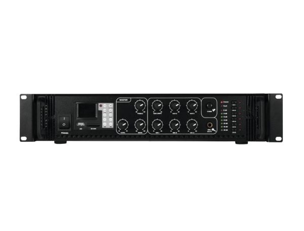 Omnitronic 80709755, 650 W, A/B, 0,5%, 85 dB, 80 - 16000 Hz, Klemmer