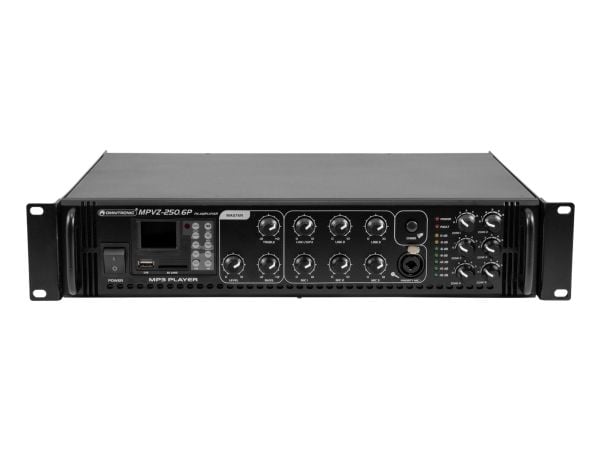 Omnitronic 80709787 Ljudförstärkare Effekt/Fas Svart (80709787)