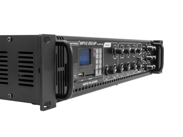 Omnitronic 80709787, 250 W, 0,5%, 75 dB, 250 W, 80 - 16000 Hz, Klemmer