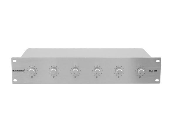 Omnitronic ELA 6M-alueen LS-säädin 10W si (80711329)