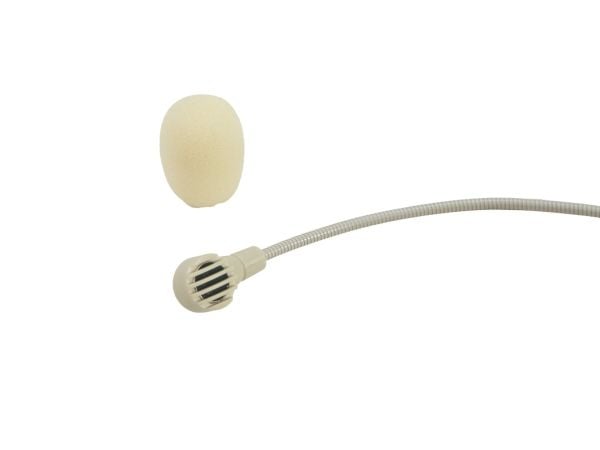 Omnitronic 13063221, Koblet med ledninger (ikke trådløs), 20 - 20000 Hz, Scene/studio, 30 g, Hodesett, Hvit