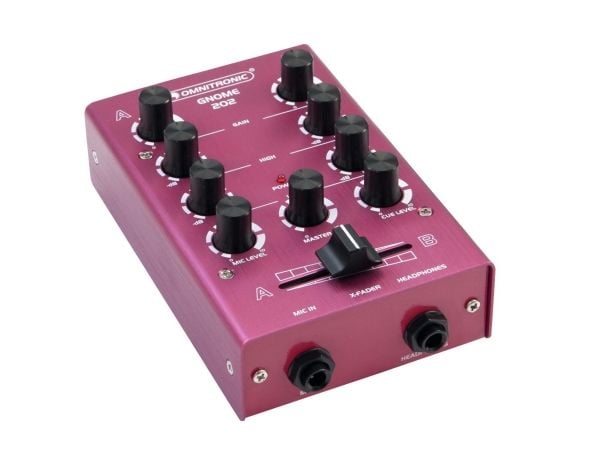 Omnitronic GNOME-202 2 kanavaa 20 - 20000 Hz Punainen (10006883)