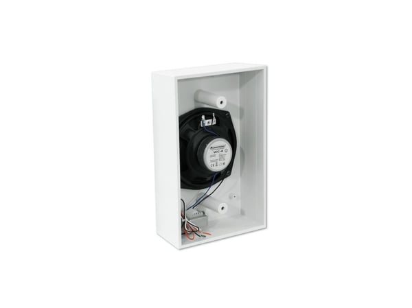 Omnitronic 80710504, Full rekkevidde, Koblet med ledninger (ikke trådløs), 6 W, 150 - 15000 Hz, Hvit