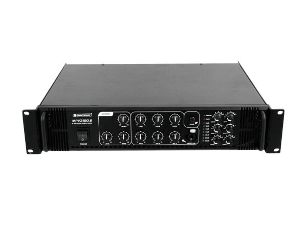 Omnitronic 80709781 Ljudförstärkare Effekt/Fas Svart (80709781)
