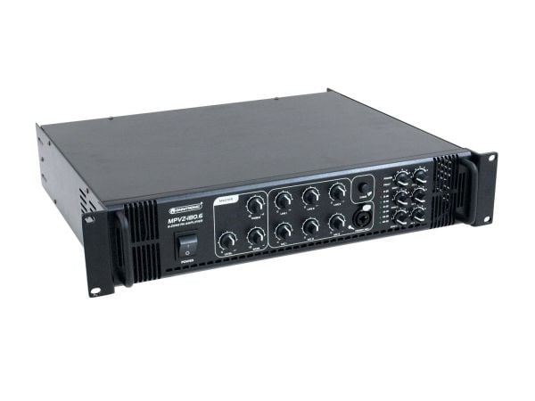 Omnitronic 80709781, 180 W, A/B, 0,5%, 85 dB, 80 - 16000 Hz, Klemmer